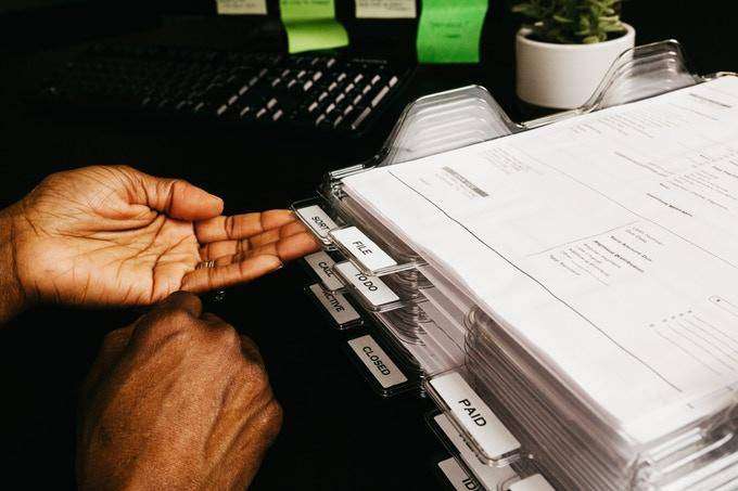Ezstax File Document  Organizers  10 Pack