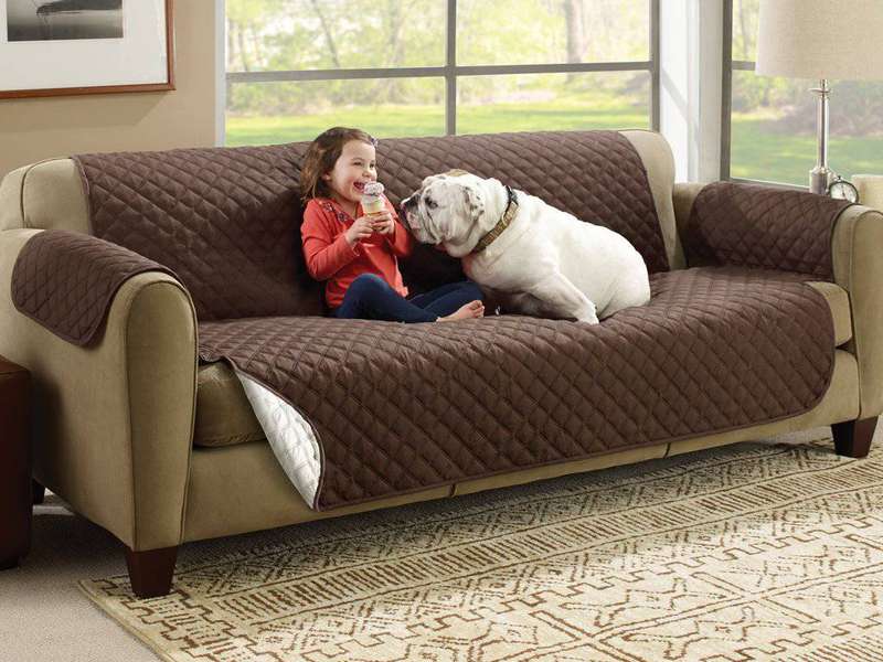 Reversible Couch Cover for 3 Seater
