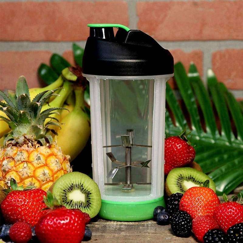 Shaker Bottle Hand Squeezing Cup 450ml