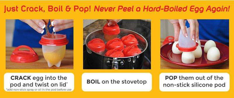 Silicone Egg Boil Pods