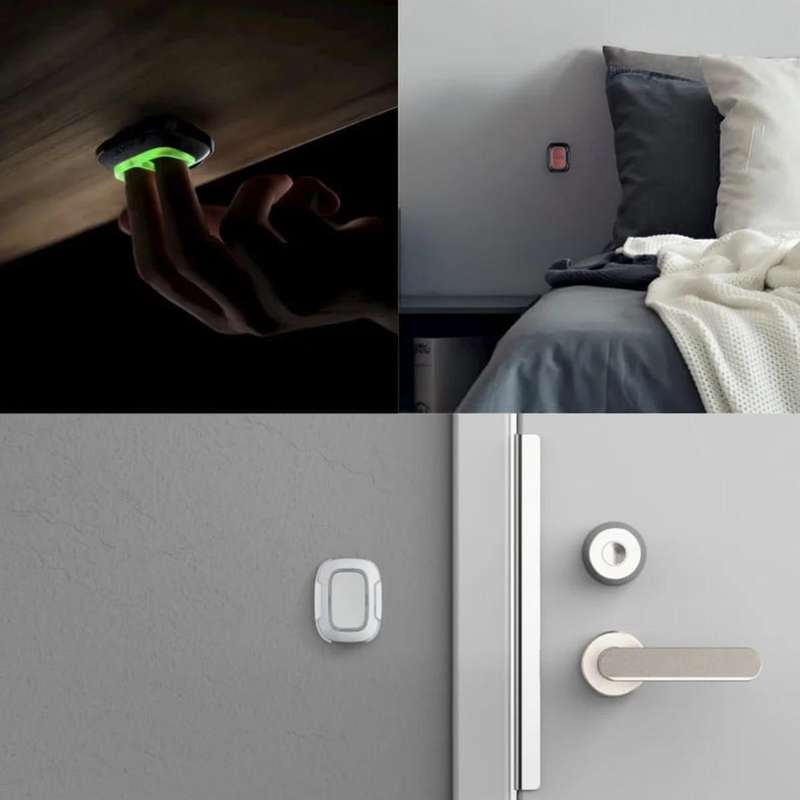 Ajax Button Holder White
