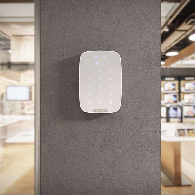 Ajax KeyPad Plus White