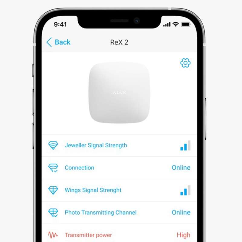 Ajax ReX 2 Range Extender White