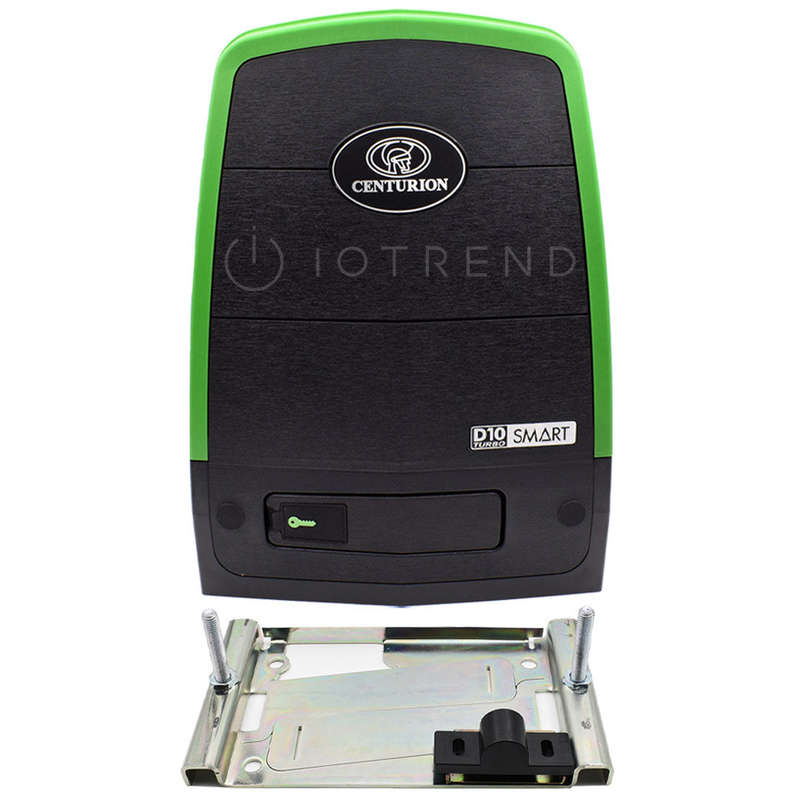 Centurion D10 Turbo SMART Sliding Gate Motor with Base Plate