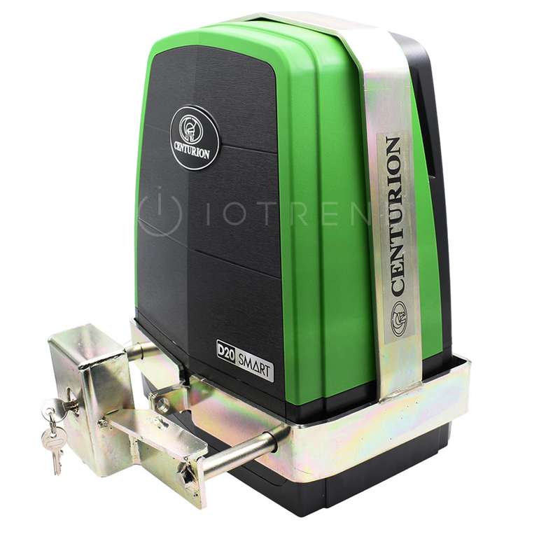 Centurion D20 SMART Gate Motor Kit with Anti-Theft Bracket