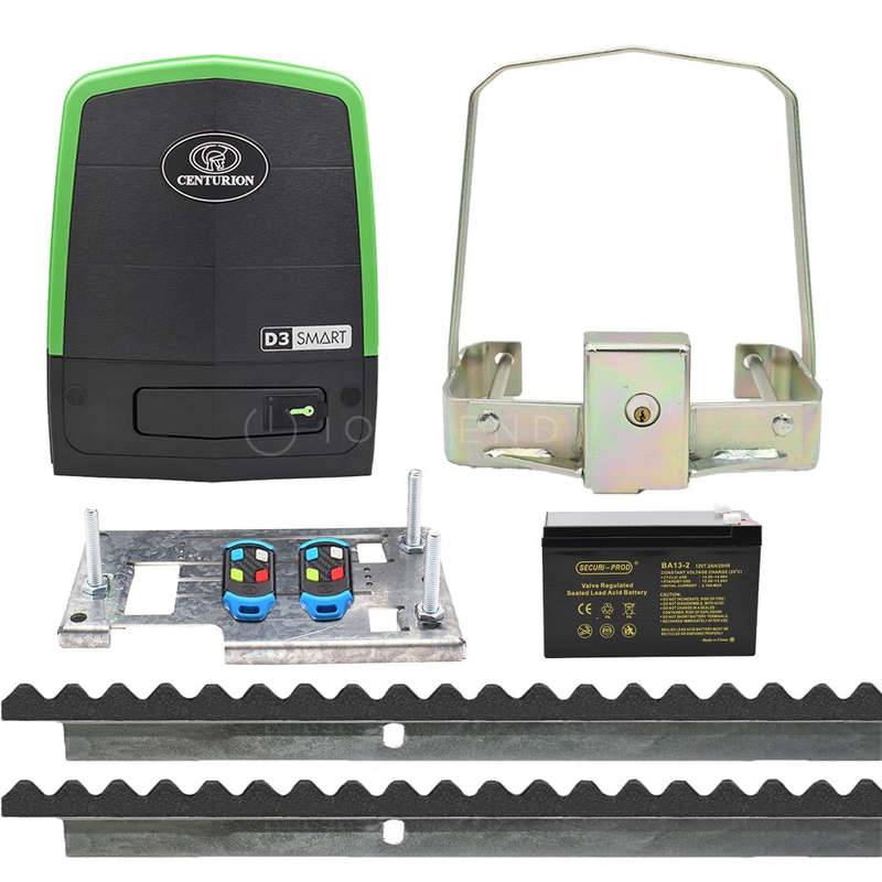 Centurion D3 SMART Kit with Angle Nylon Rack and Anti-Theft Bracket