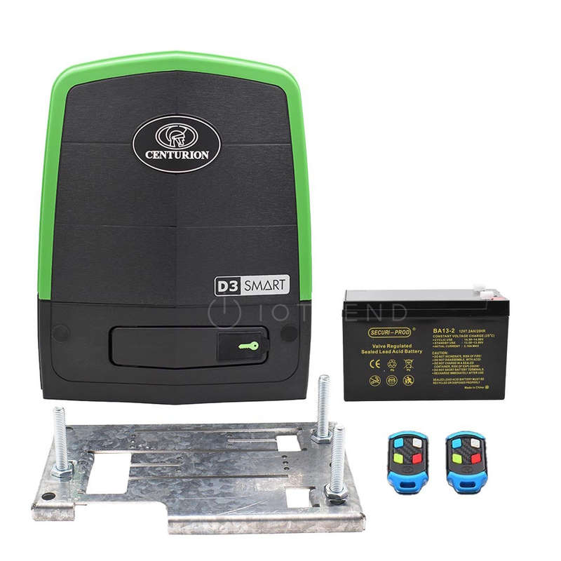 Centurion D3 SMART Sliding Gate Motor with Battery