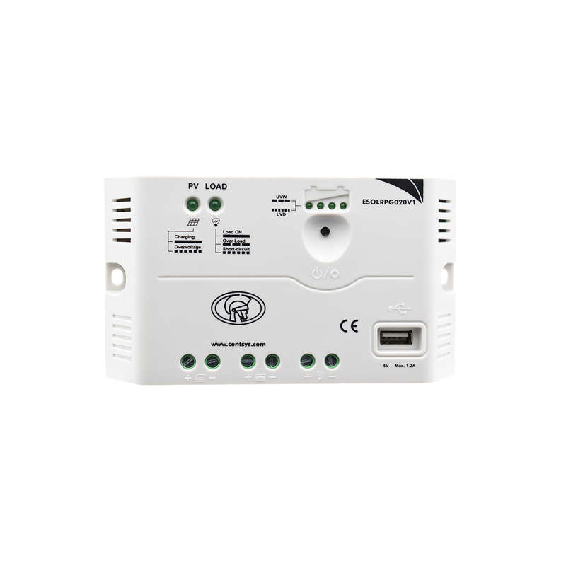 Centurion PMW Solar Charge Controller 12V/24V 20A
