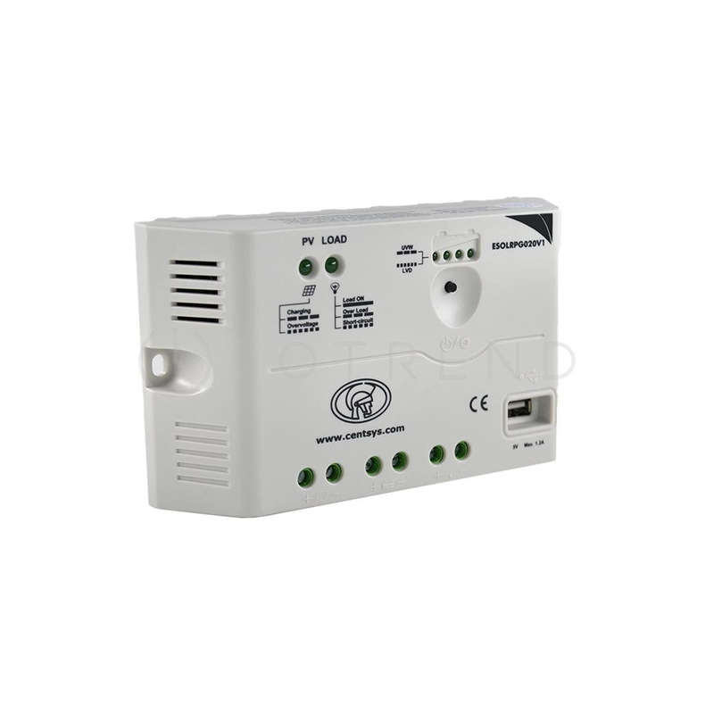Centurion PMW Solar Charge Controller 12V/24V 20A