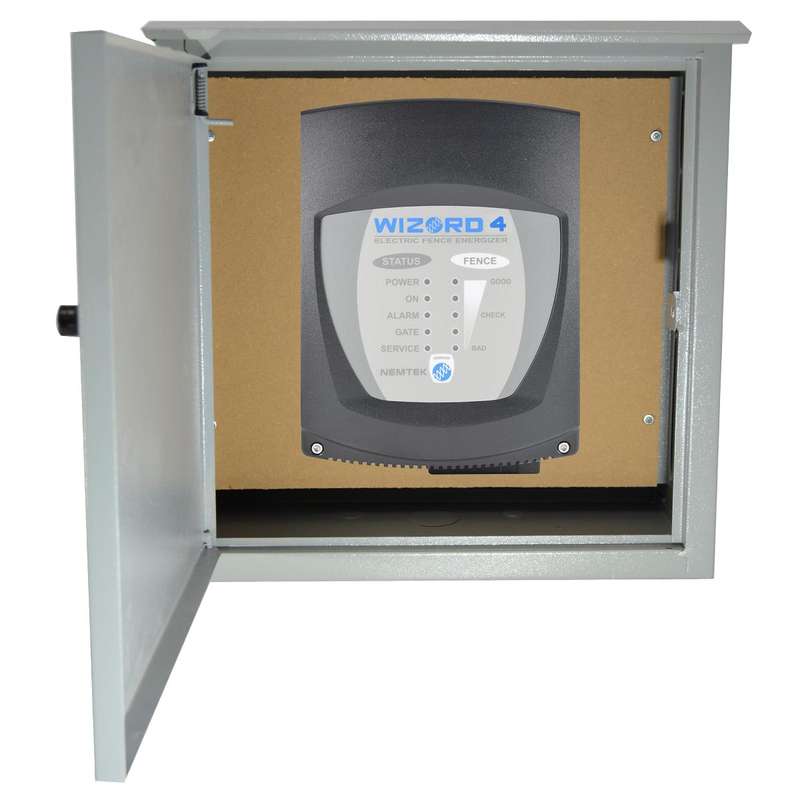 Electric Fence Energizer Steel Enclosure