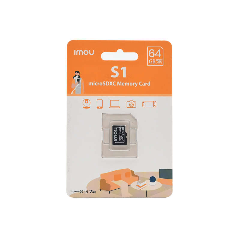 Imou 64GB Micro SDXC Surveillance Memory Card