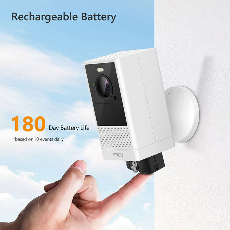 Imou Cell 2 Wi-Fi Battery Operated 4MP Camera + Imou 64GB Micro SDXC Card