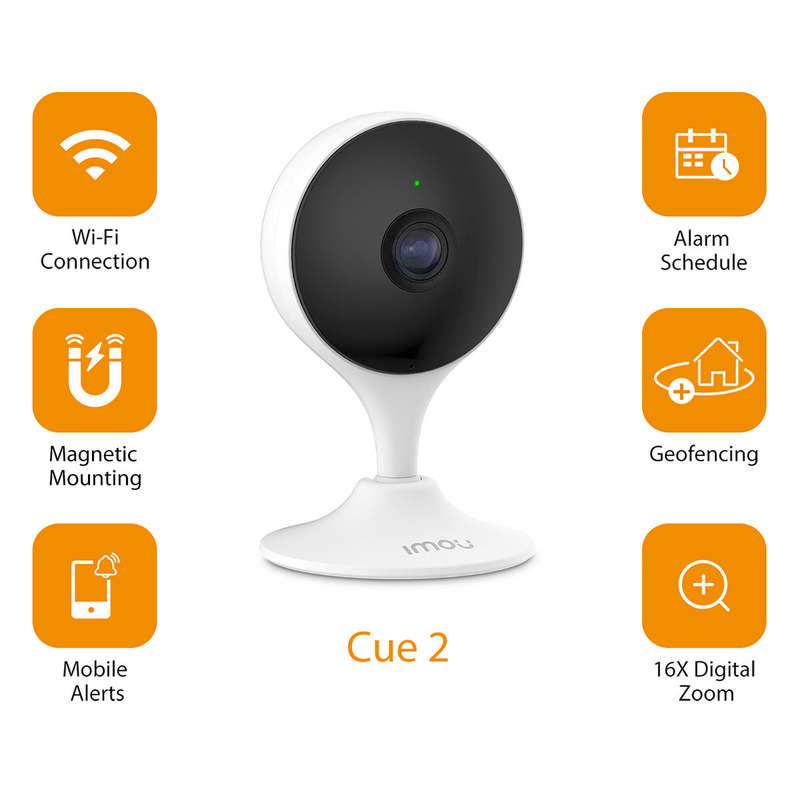 Imou Cue 2 Indoor Wi-Fi Camera 1080P