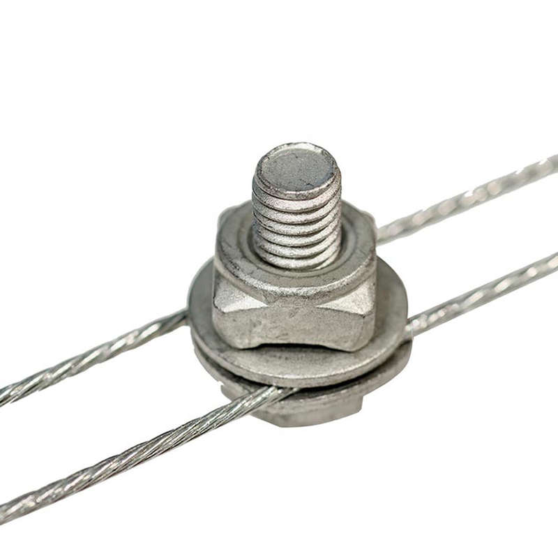 Nemtek 6mm Galvanised Bolt-Type Line Clamp