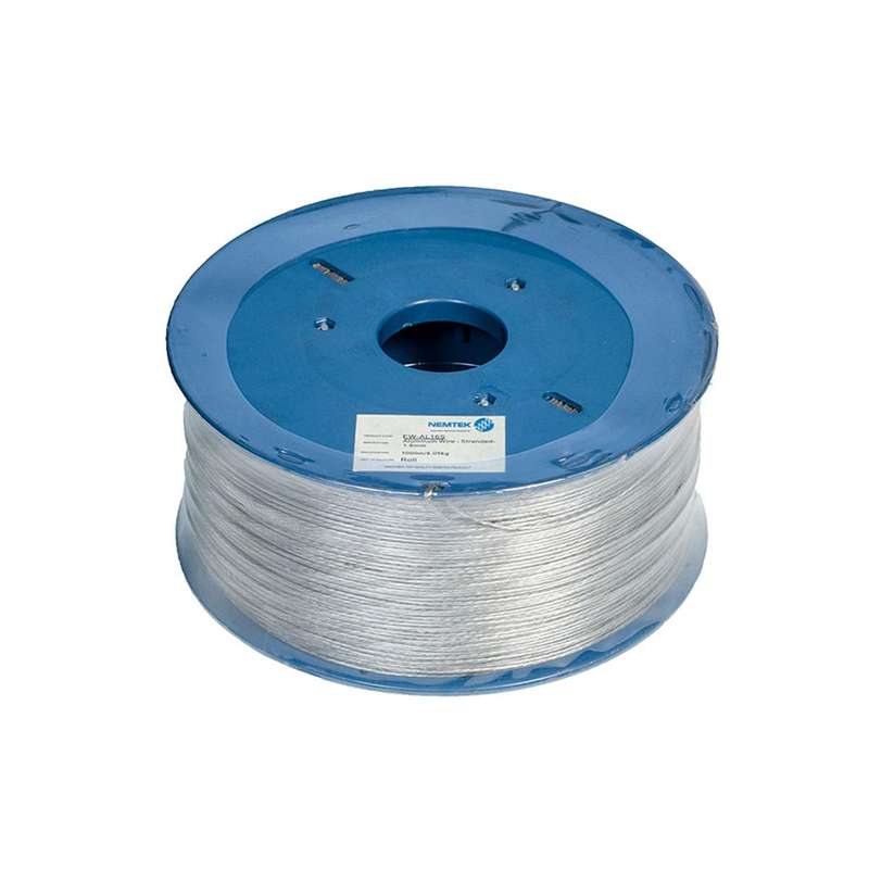Nemtek Electric Fence Braided Wire 1.6mm Aluminium 1000m