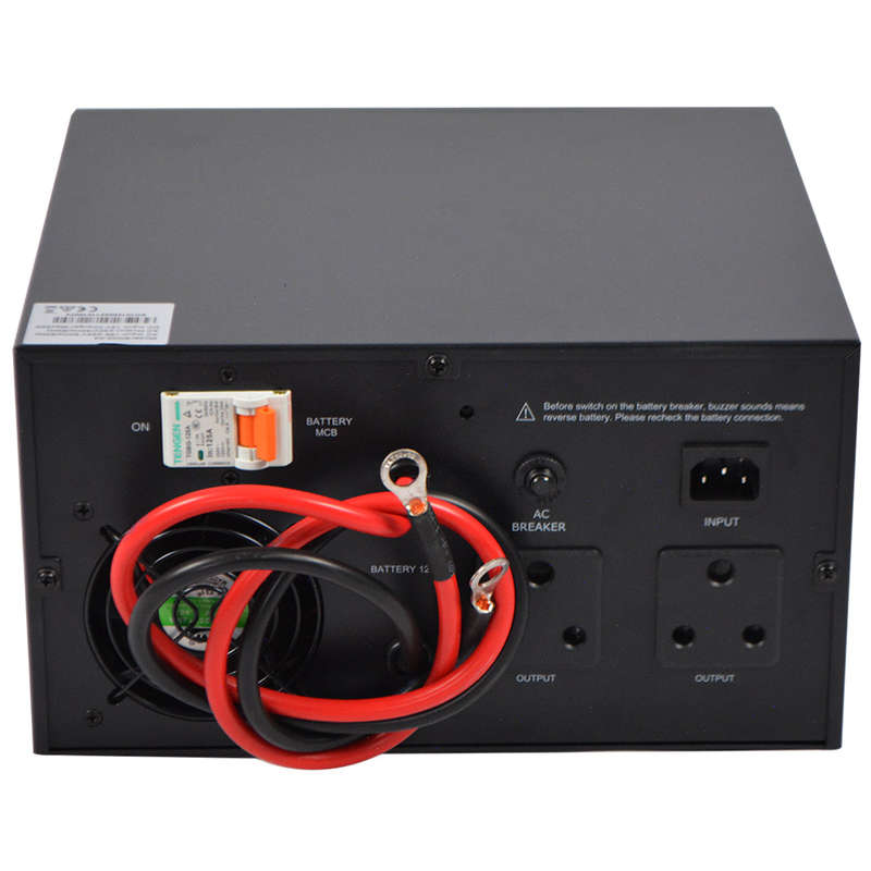 Powa-Prod 1000W Inverter Pure Sine Wave 12VDC Intelligent Charger LCD