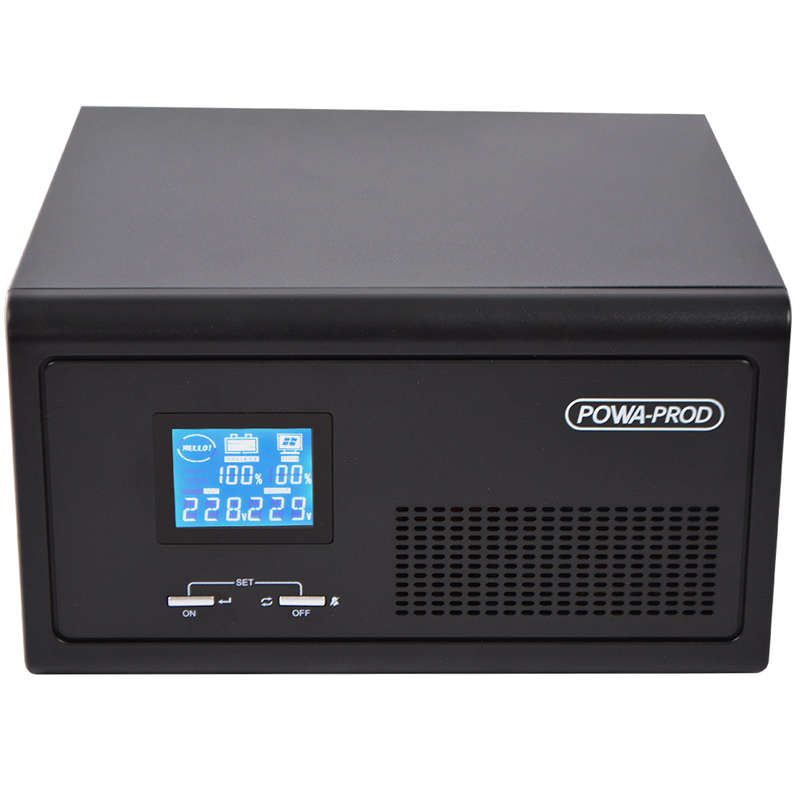 Powa-Prod 1000W Inverter Pure Sine Wave 12VDC Intelligent Charger LCD