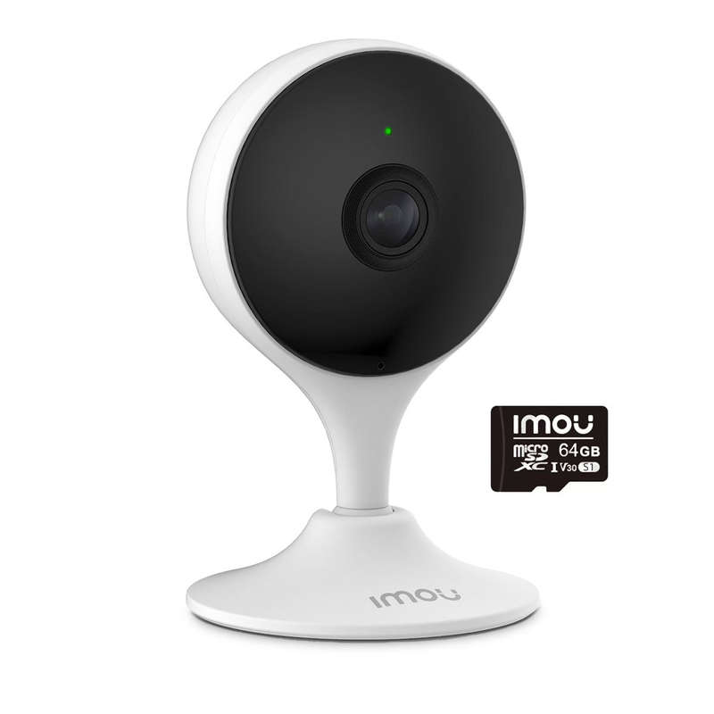 Imou Cue 2 Wi-Fi Camera 1080P + Imou 64GB Micro SDXC Surveillance Card