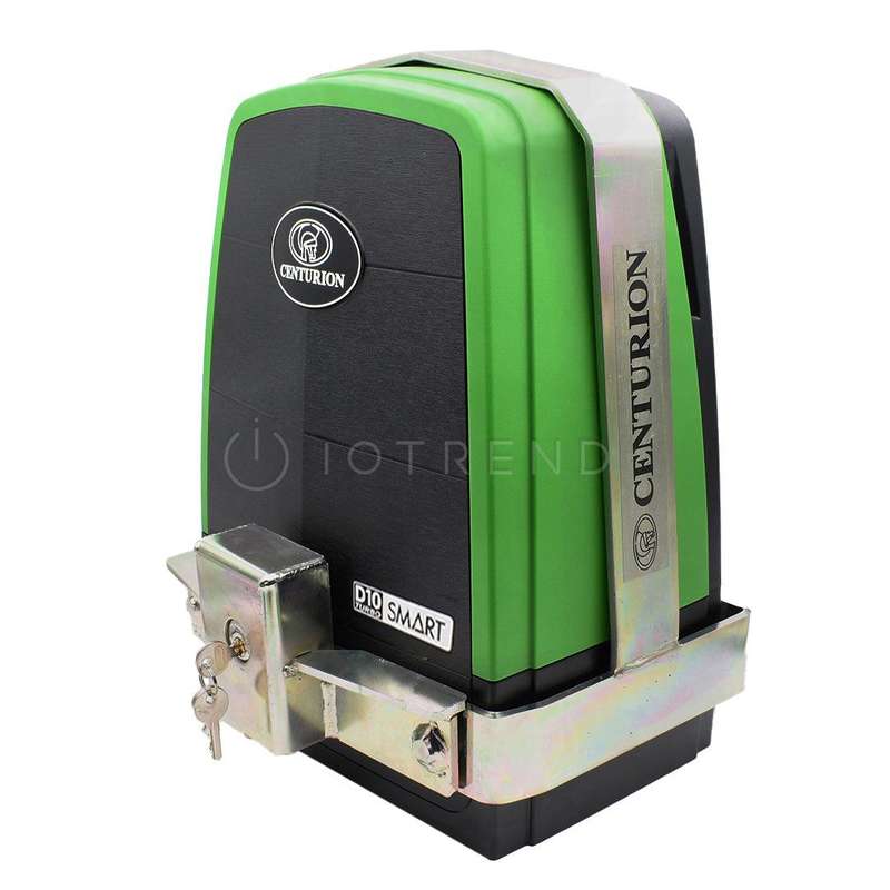 Centurion D10 Turbo SMART Gate Motor Kit + Anti-Theft Bracket