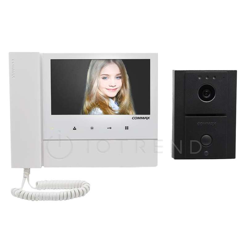 COMMAX Col 7inch LED Touch Button Video Kit
