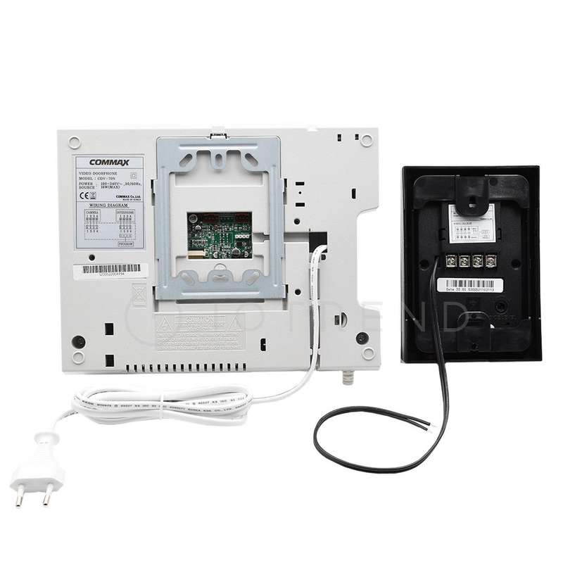 COMMAX Col 7inch LED Touch Button Video Kit