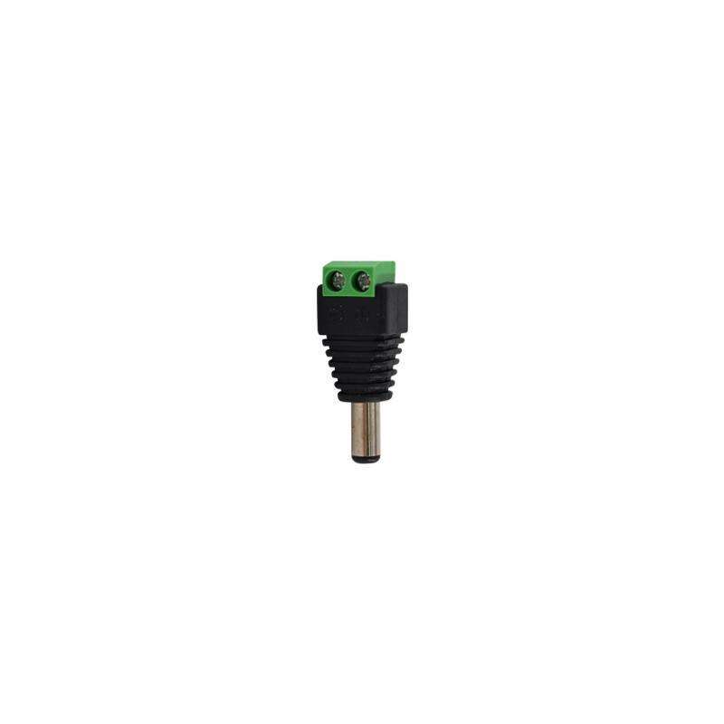DC Plug incl Terminal Connector Block - Male 10 pack