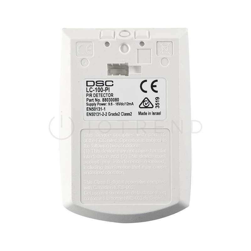 DSC 12M 90 Indoor Passive Infra red Detector Pet Tolerant LC-100-PI