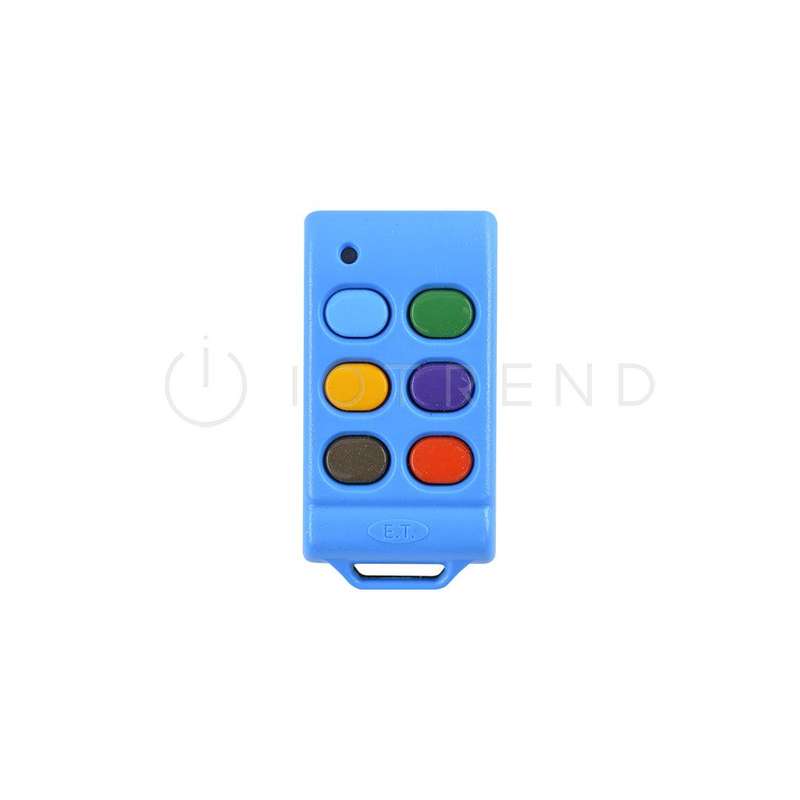 ET-Blu Mix 6 Button Remote - Blue