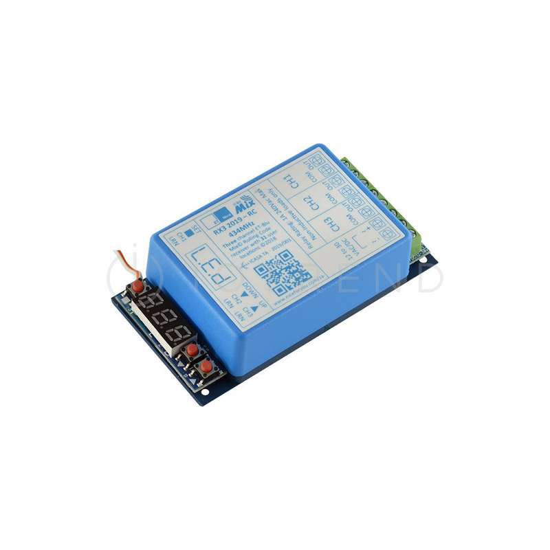 ET Multi-Receiver RX3 3 Channel TH ASSEMBLY 434MHz