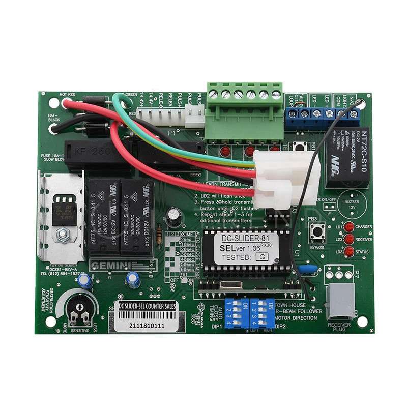 Gemini DC Slider 12V SEL Controller PCB