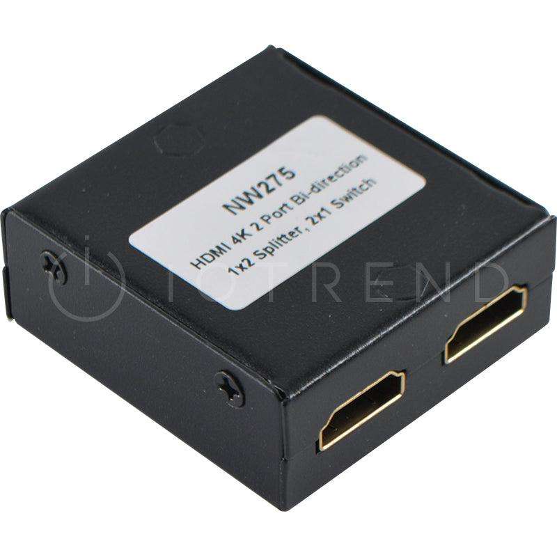 HDMI 3 Port Bi-Direction 1 x 2 Switch 2 x 1 Switch 4K