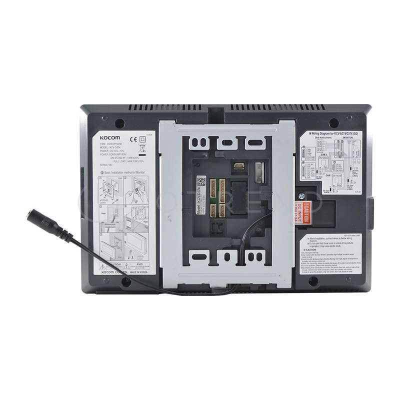Kocom 4wire 7 Inch Col Handsfree Monitor