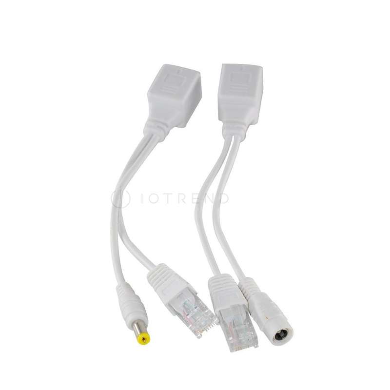 Passive PoE Injector & Splitter Set