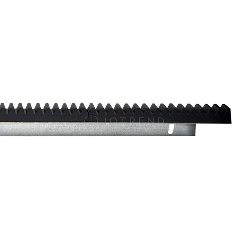 Sliding Gate Angle Galvanised Nylon Rack 2m