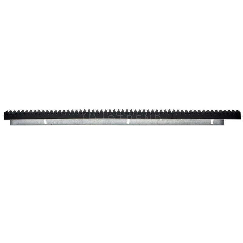 Sliding Gate Angle Galvanised Nylon Rack 2m