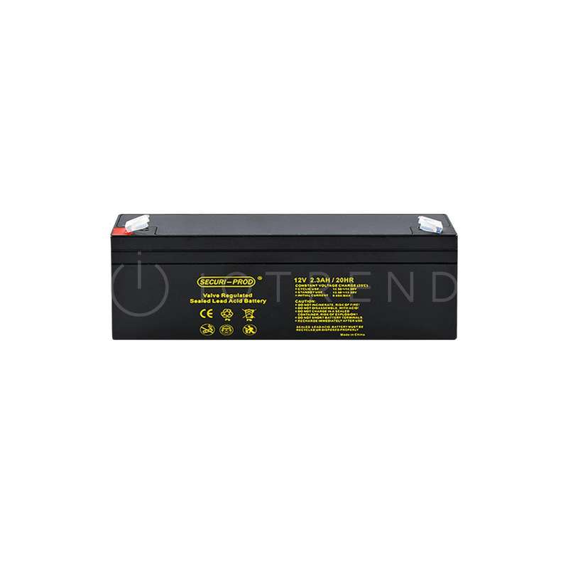 Securi-Prod Rechargeable Sealed Lead Battery 12V 2.3AH