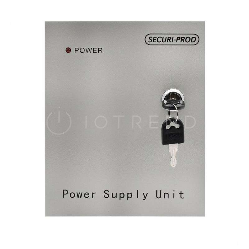 Securi Prod Backup Power Supply 13.6VDC 3Amp with Securi Prod 7.2Amp Battery