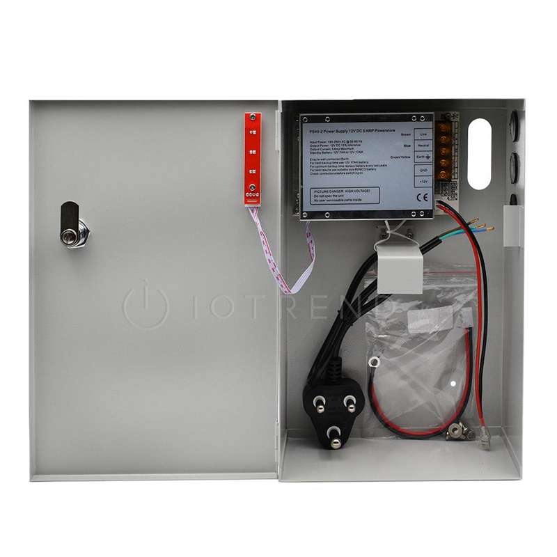 Securi Prod Backup Power Supply 13.6VDC 5Amp