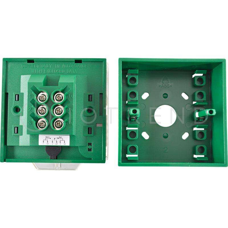 Securi-Prod Green Call Point Break Glass