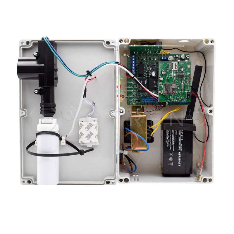 SMS Alert Standalone Alarm Kit - 1 PIR Sounder 3Ch Rx 8 User