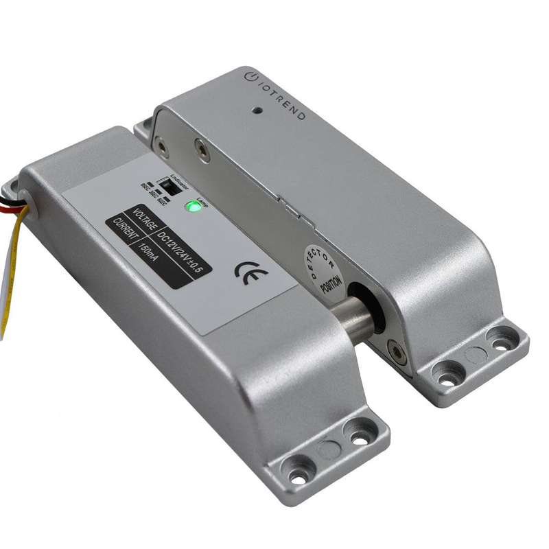 Surface Mount Electric Bolt Lock 12/24VDC