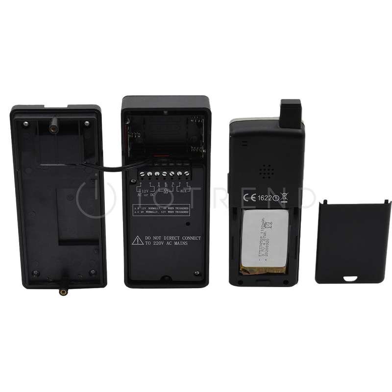 ZARTEK 1 Button Digital Wireless Intercom Kit ZA 650