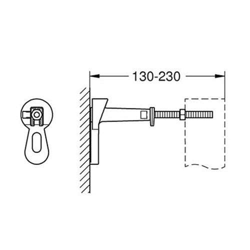 GROHE Rapid Sl Wall Union