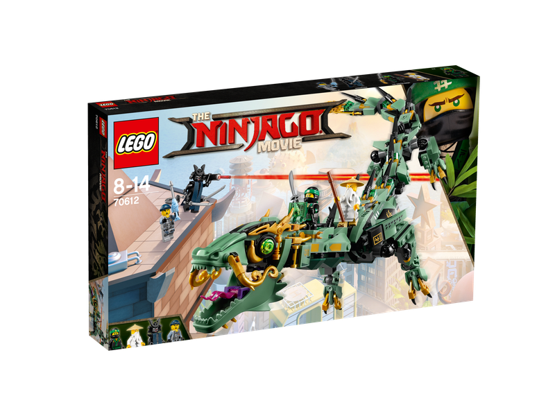 THE LEGO NINJAGO Movie Green Ninja Mech Dragon #70612