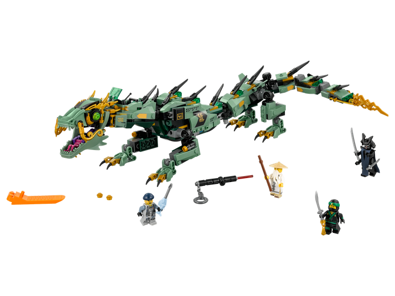 THE LEGO NINJAGO Movie Green Ninja Mech Dragon #70612