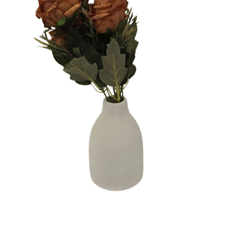 Reeded - Ceramic Vase