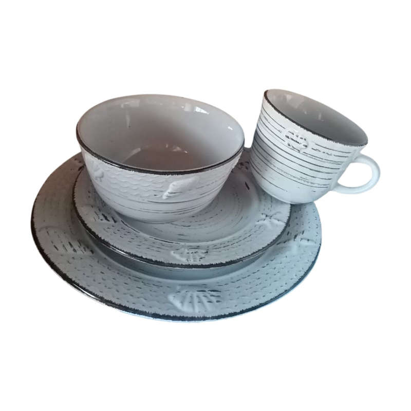 Dinner Sets - 16pc Seaside