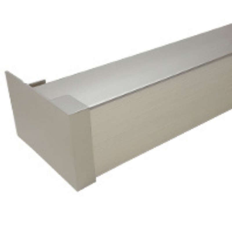Curtain Pelmets - 60mm Cubist Rods + End Caps