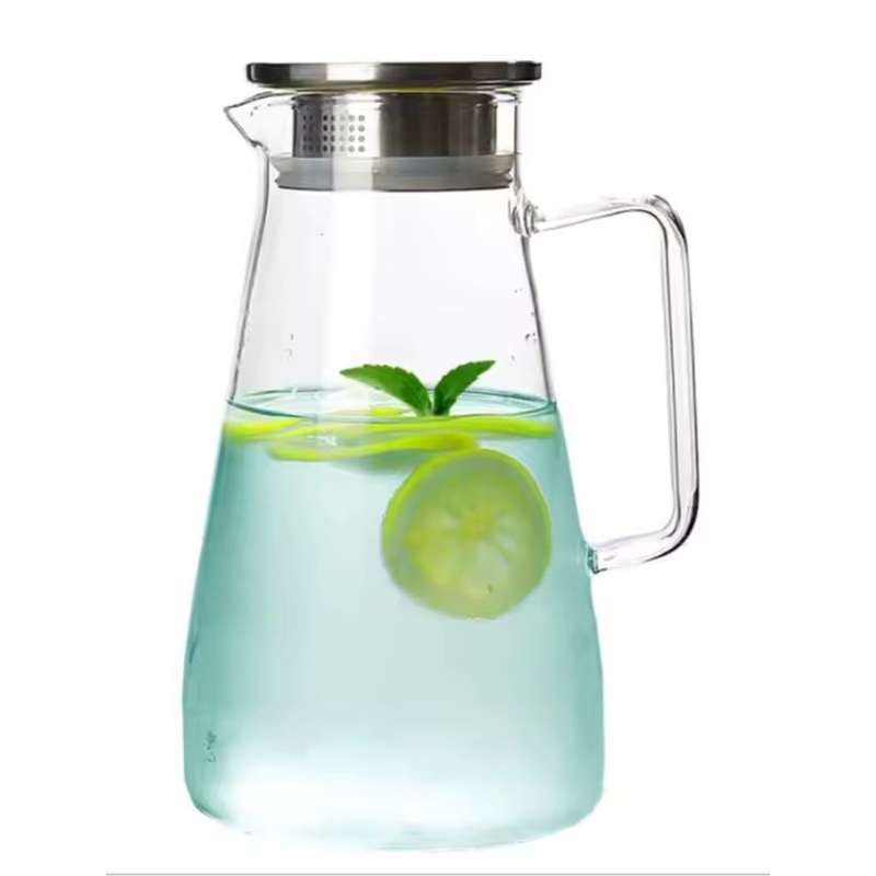 Borosilicate Glass Tea Pot  1L