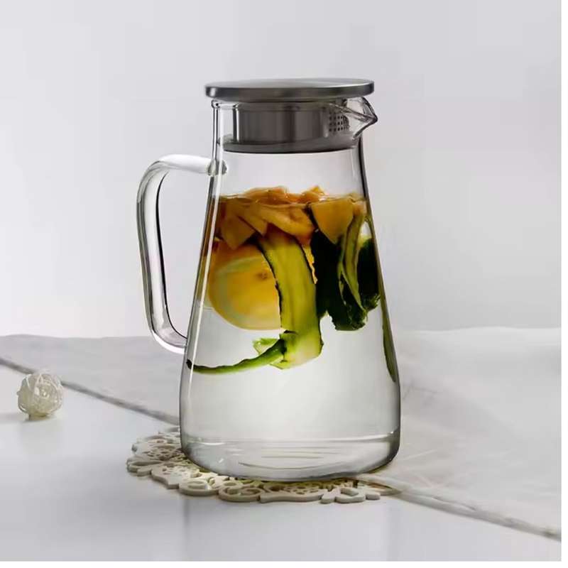 Borosilicate Glass Tea Pot  1L